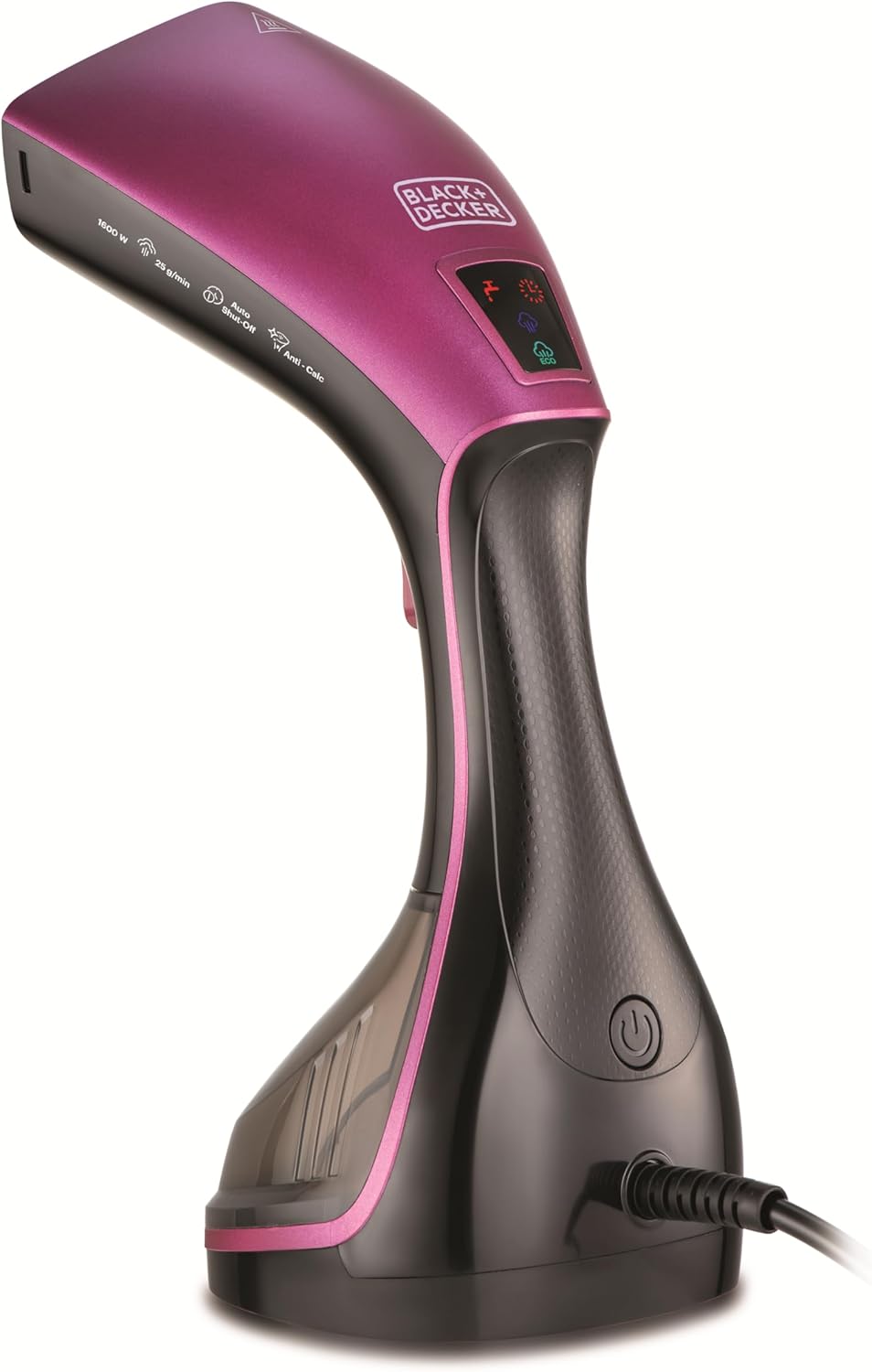 Black & Decker Portable Digital Handheld Garment Steamer 1600W