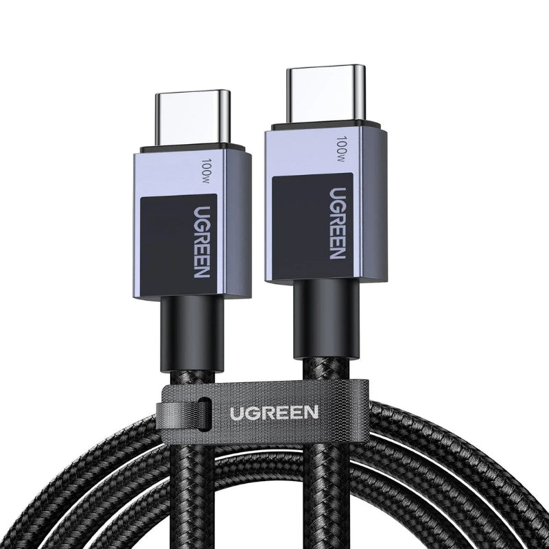 UGREEN Uno USB-C to USB-C PD Fast Charging Cable 5A Max Space Gray 1m 100w