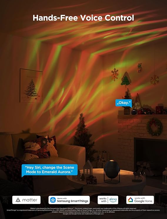 Govee Star Light Projector, Aurora, Model H6093