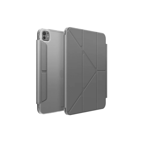 UNIQ CAMDEN CLICK NEW IPAD AIR 11 (2024) - RHINO GREY (RHINO GREY)