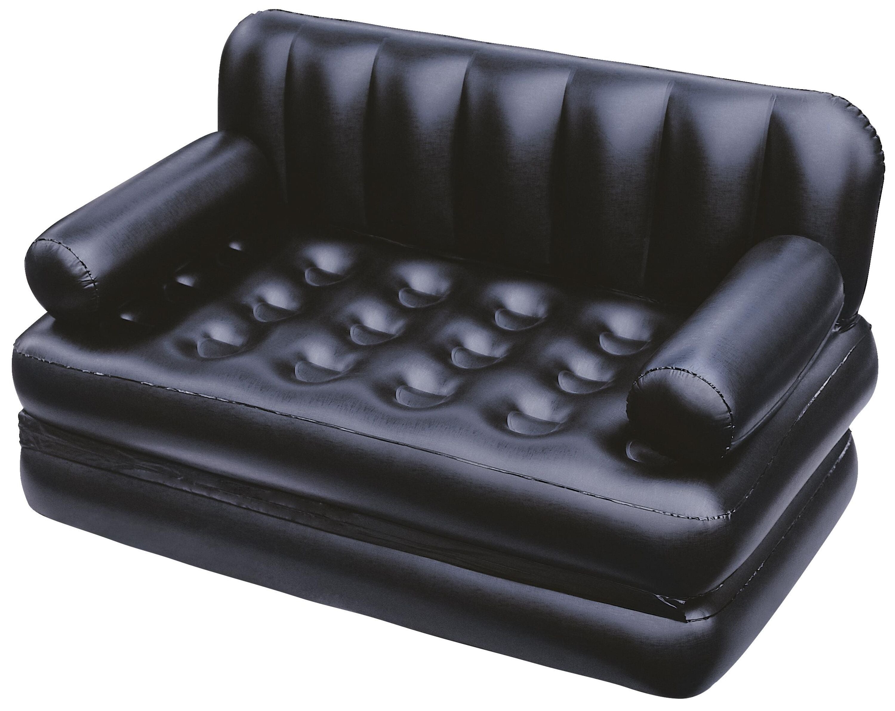 Bestway 1.88M X 1.52M X 64CM Multi-Max 5-IN-1 Air Couch With Sidewinder AC Air Pump (Contents:couch, storage bag, repair patch, with Sidewinder-AC Air Pump(220V~240V))