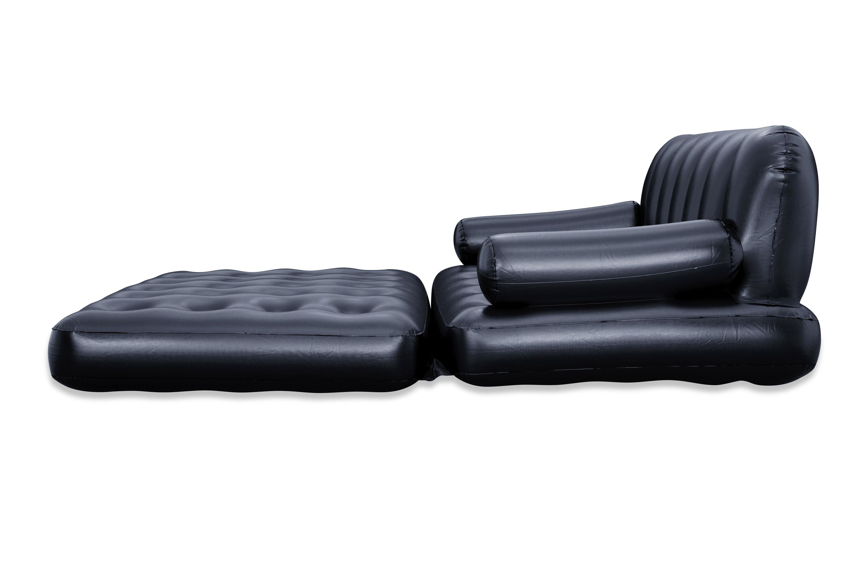 Bestway 1.88M X 1.52M X 64CM Multi-Max 5-IN-1 Air Couch With Sidewinder AC Air Pump (Contents:couch, storage bag, repair patch, with Sidewinder-AC Air Pump(220V~240V))