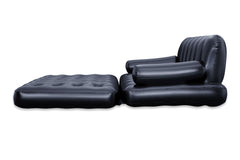 Bestway 1.88M X 1.52M X 64CM Multi-Max 5-IN-1 Air Couch With Sidewinder AC Air Pump (Contents:couch, storage bag, repair patch, with Sidewinder-AC Air Pump(220V~240V))