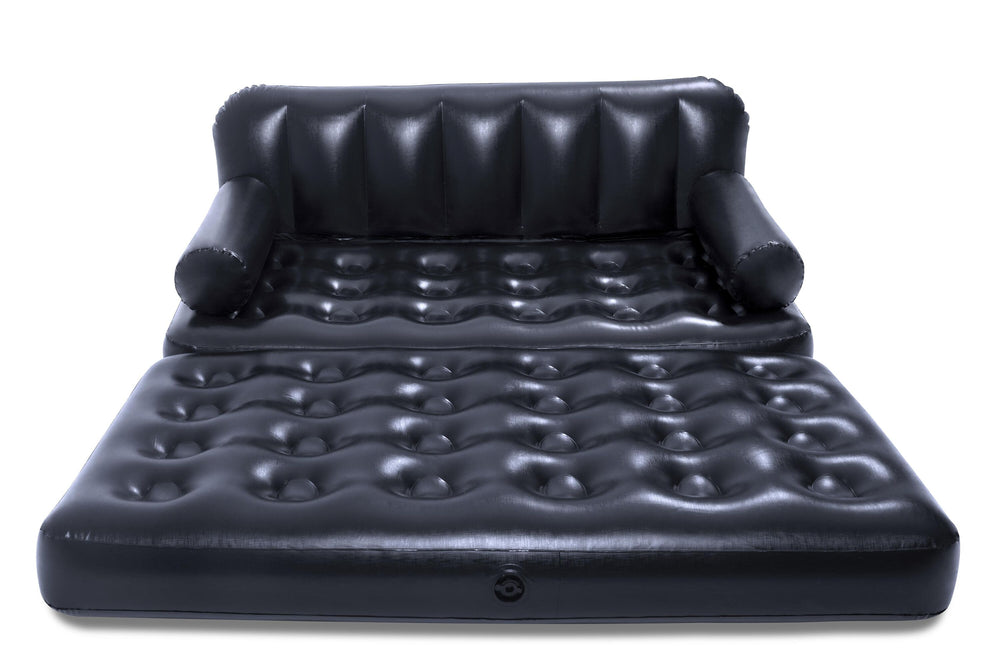 Bestway 1.88M X 1.52M X 64CM Multi-Max 5-IN-1 Air Couch With Sidewinder AC Air Pump (Contents:couch, storage bag, repair patch, with Sidewinder-AC Air Pump(220V~240V))