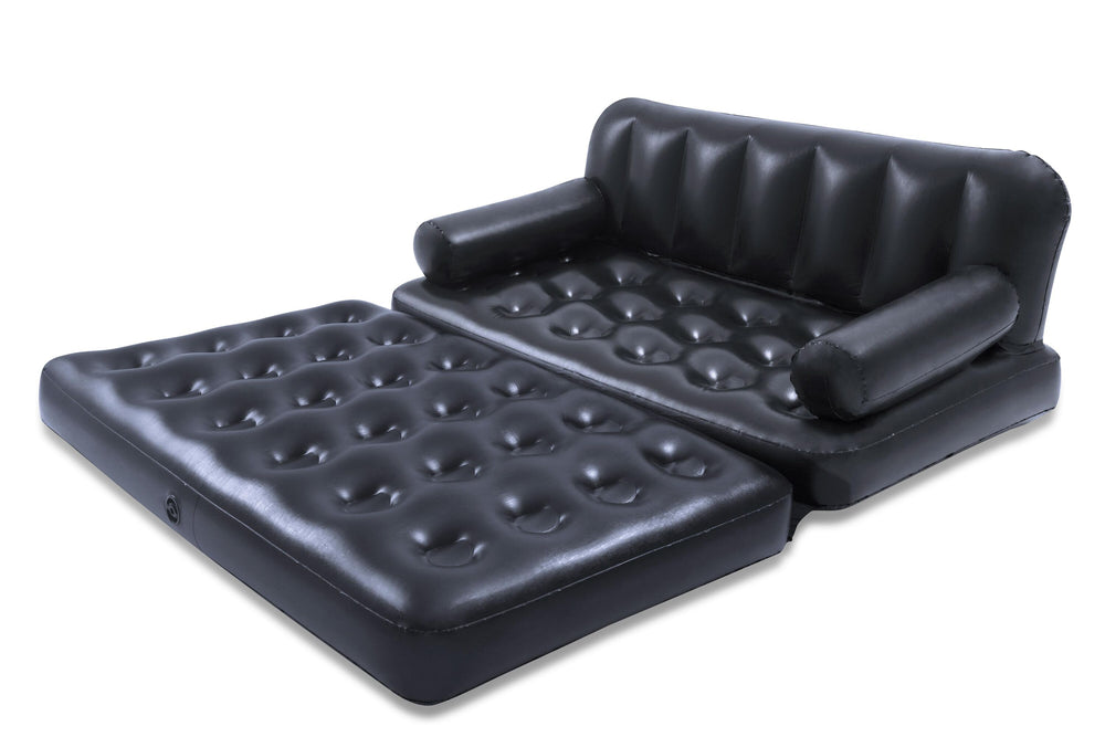 Bestway 1.88M X 1.52M X 64CM Multi-Max 5-IN-1 Air Couch With Sidewinder AC Air Pump (Contents:couch, storage bag, repair patch, with Sidewinder-AC Air Pump(220V~240V))