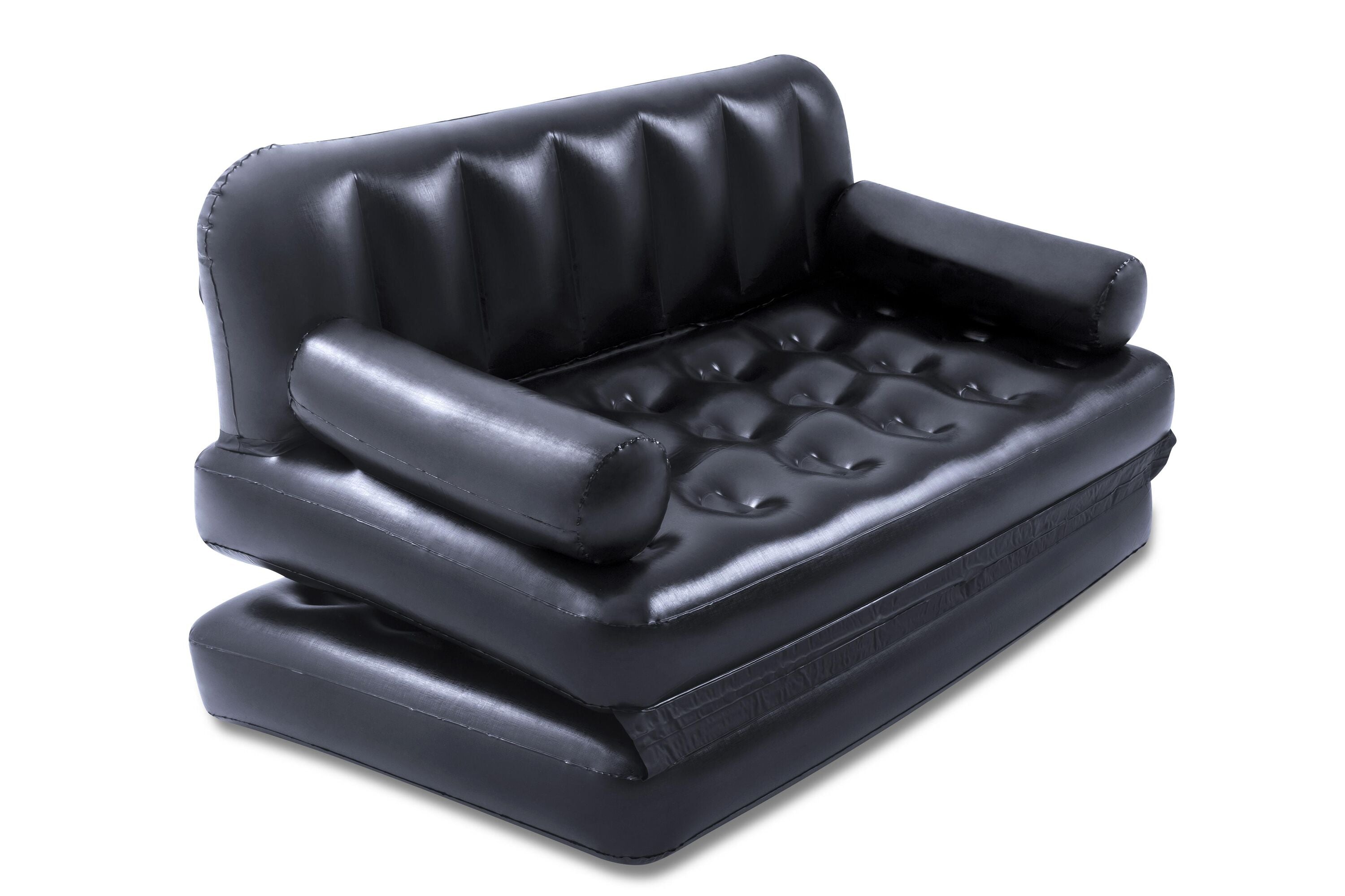 Bestway 1.88M X 1.52M X 64CM Multi-Max 5-IN-1 Air Couch With Sidewinder AC Air Pump (Contents:couch, storage bag, repair patch, with Sidewinder-AC Air Pump(220V~240V))