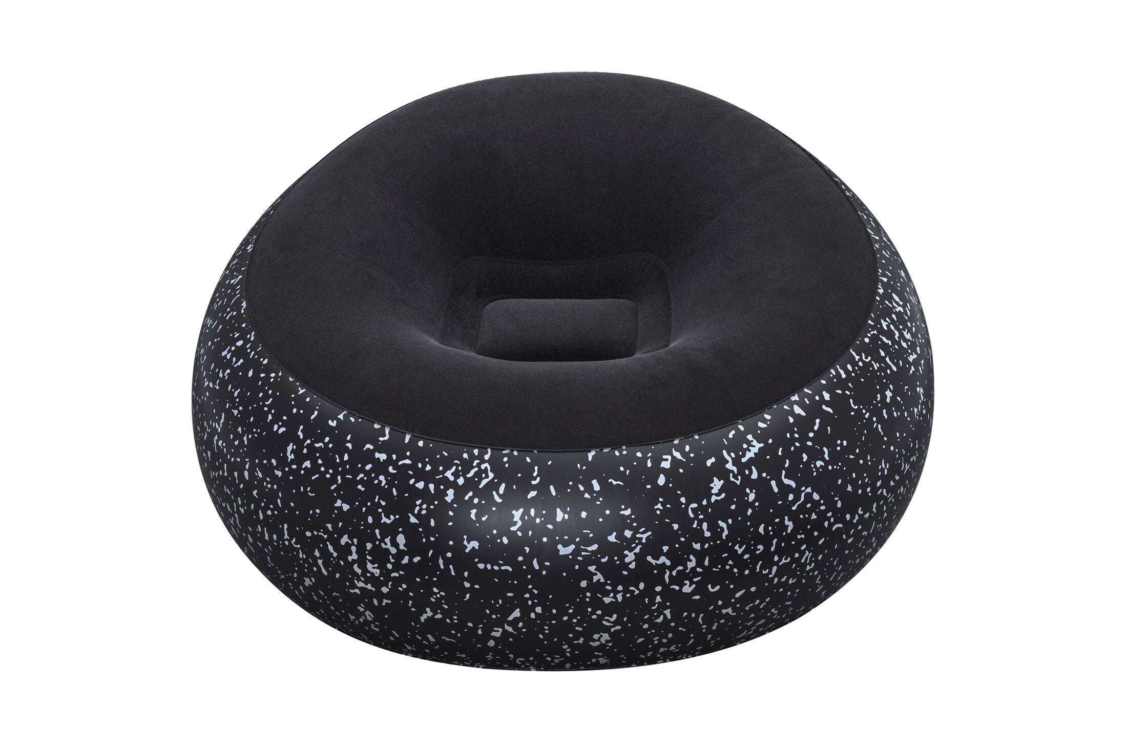 Bestway 44" x 44" x 26"/1.12m x 1.12m x 66cm Inflate-A-Chair Air Chair - Black