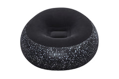 Bestway 44" x 44" x 26"/1.12m x 1.12m x 66cm Inflate-A-Chair Air Chair - Black