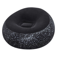 Bestway 44" x 44" x 26"/1.12m x 1.12m x 66cm Inflate-A-Chair Air Chair - Black