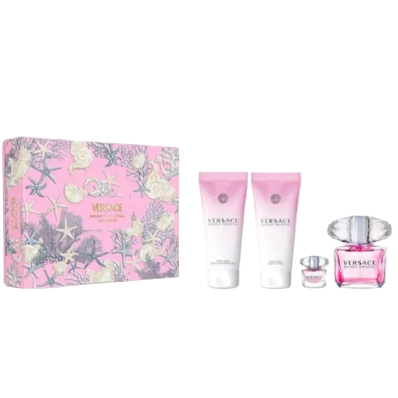 Versace Bright Crystal FEMME EDT 90 4 PCS