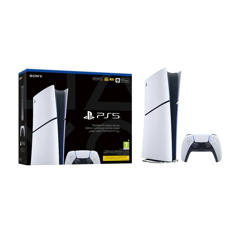 PlayStation 5 Slim Console Digital White 825GB- ( E Chassis)