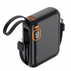 SIA PB302 10000mAh power bank with cable 38.5WH black