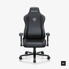 Andaseat NOVIS Series XL Premium PVC Leather Gaming Chair - Black