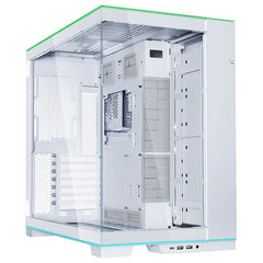 Lian Li O11 Dynamic EVO RGB E-ATX Mid Tower Gaming PC Case - White (Fans not Included)