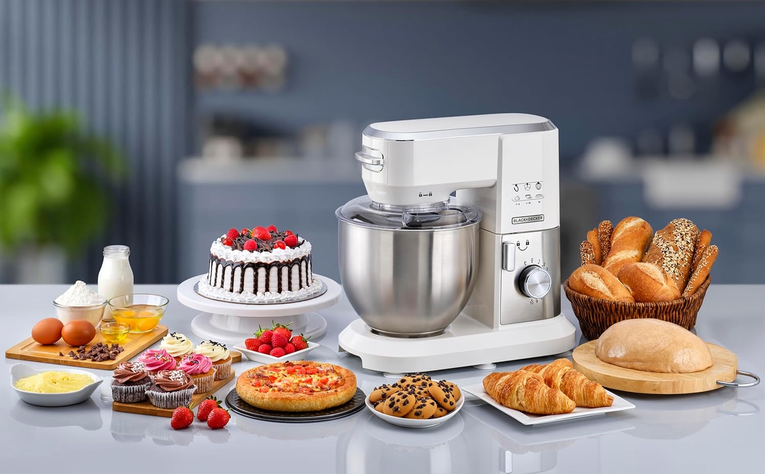 Black & Decker Dough Maker 1000W 6L
