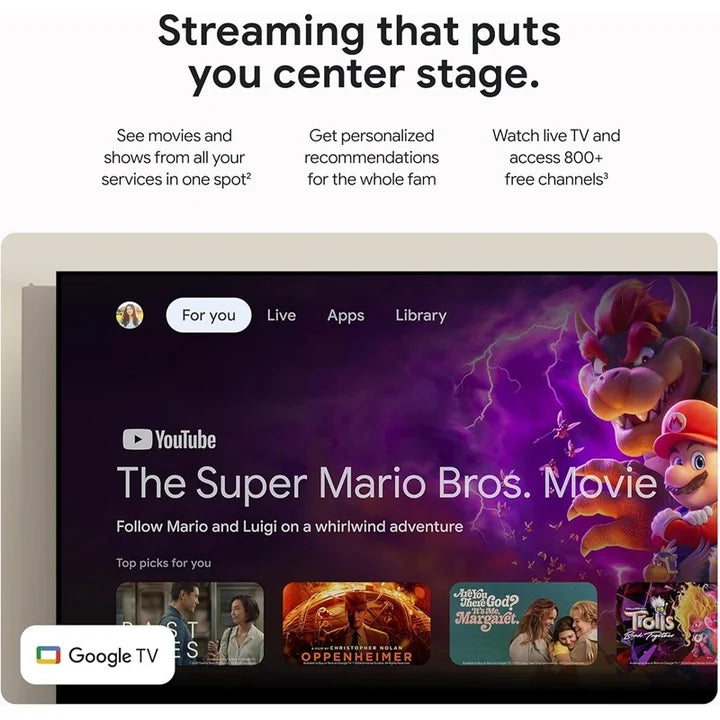 Google 4K Hdr 32Gb Tv Streamer