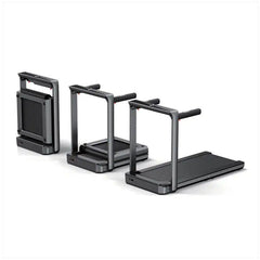 King Smith Foldable Treadmill MX16 + with max. speed 16km/h with 1.5 brushless motor, with side armrest.