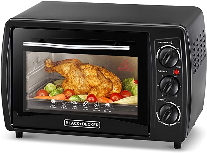 Black&Decker Double Glass Toaster Oven w R 19L