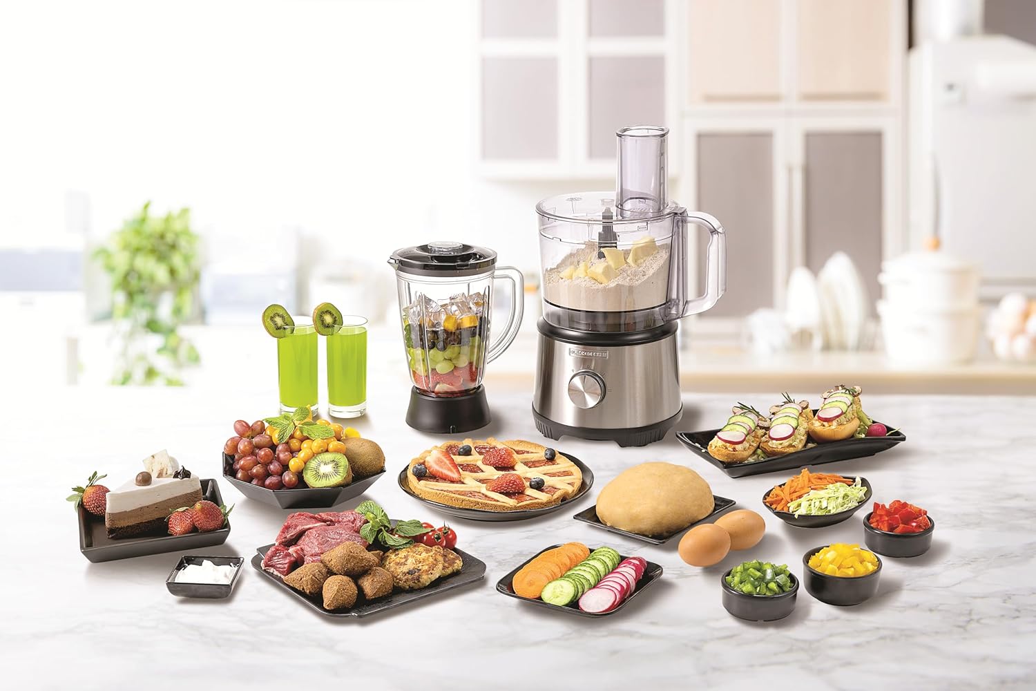 Black & Decker Food Processor with 24 Functions 800 W