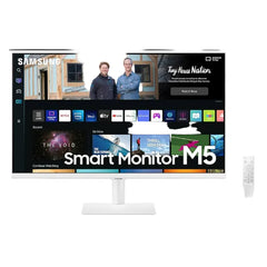 27'' M5, FHD, FLAT, SMART, 60HZ, SPEAKER, REMOTE CONTROL, WHITE COLOR