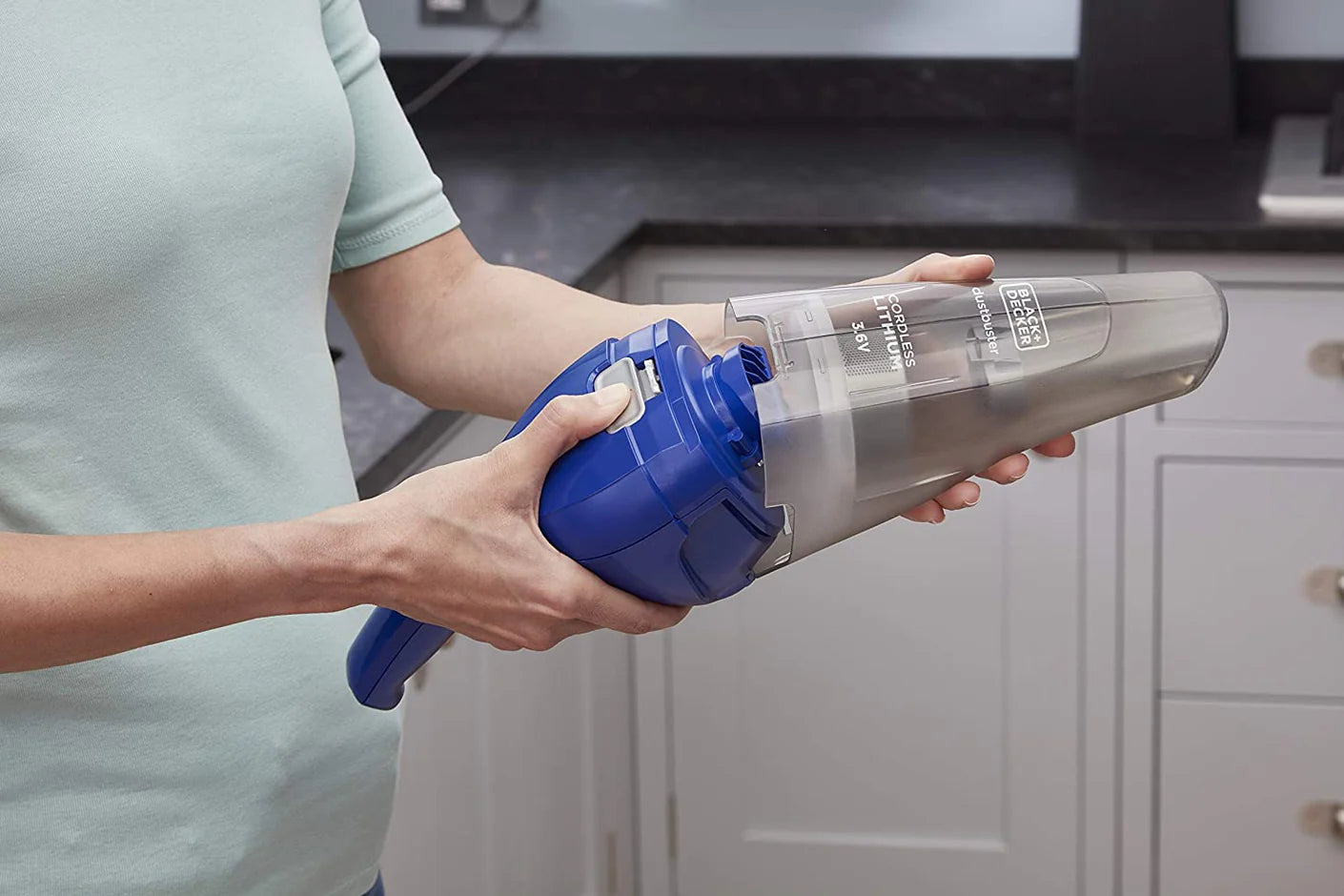 3.6V (5.4Wh) Dustbuster Cordless Hand Vacuum + Accessories