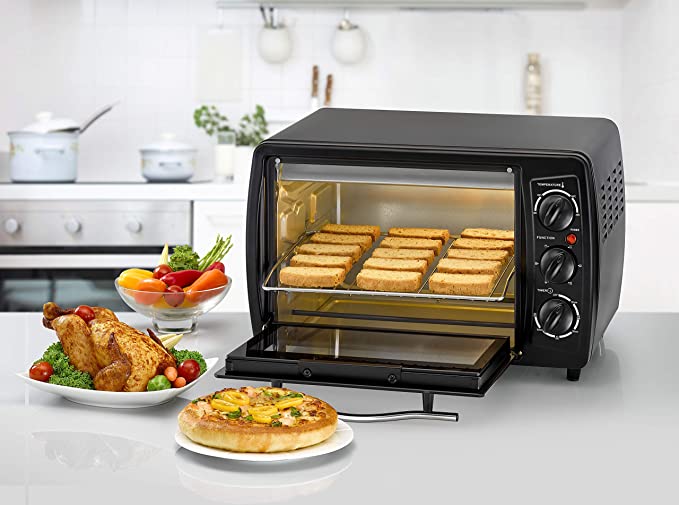 Black&Decker Double Glass Toaster Oven w R 19L