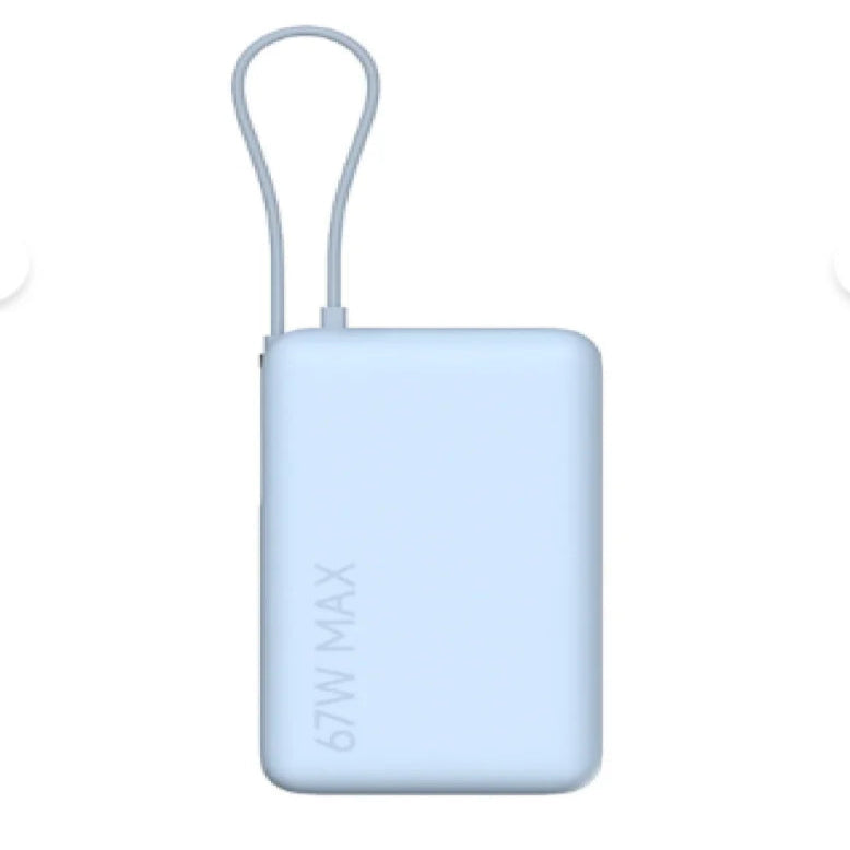 Xiaomi 67W Power Bank 20000 (Integrated Cable) Ice Blue