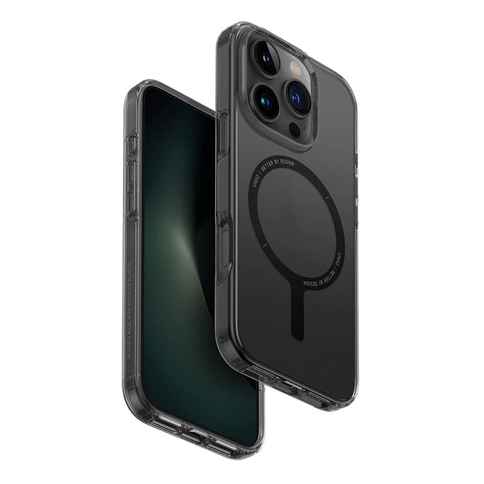 UNIQ HYBRID IPHONE 16 PRO (2024) 6.3 MAGCLICK CHARGING CLARIO (ECO) - SMOKE