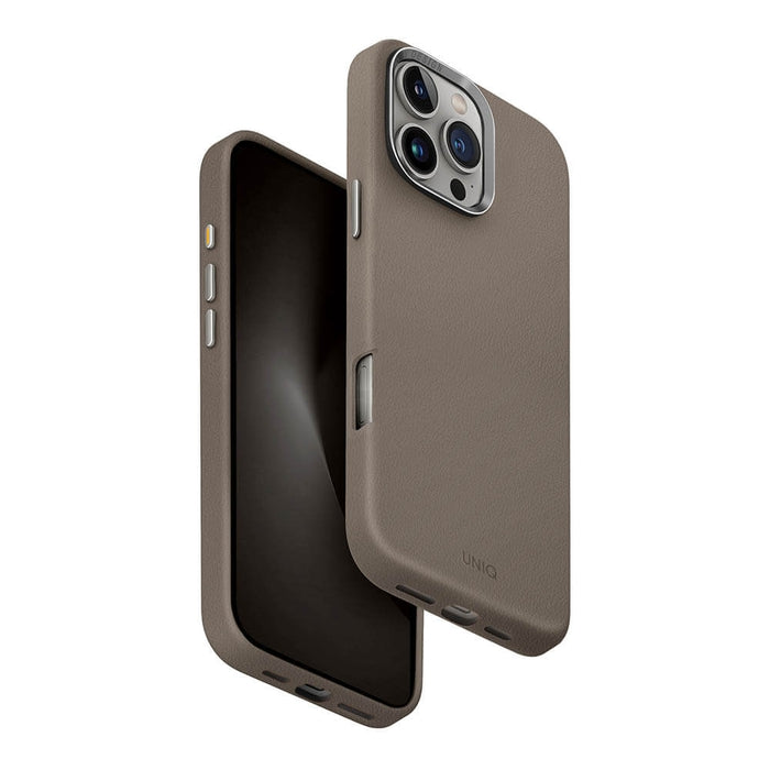 UNIQ HYBRID IPHONE 16 PRO (2024) 6.9 MAGCLICK MAGCLICK CHARGING LYDEN - FLINT GREY (GREY)