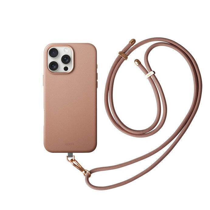 UNIQ COEHL IPHONE 16 PRO (2024) 6.3 MAGNETIC CHARGING MUSE - DUSTY NUDE