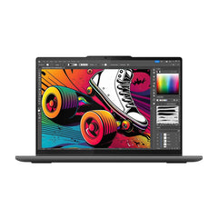 Lenovo Yoga 7 2-in-1 Gen 9 AI PC - 14.0" WUXGA Touch / Ultra 7 155U / 16GB / 512GB (NVMe M.2 SSD) / Win 11 Home / Arb/Eng / 2YW / Lenovo Digital Pen / Storm Grey - Laptop