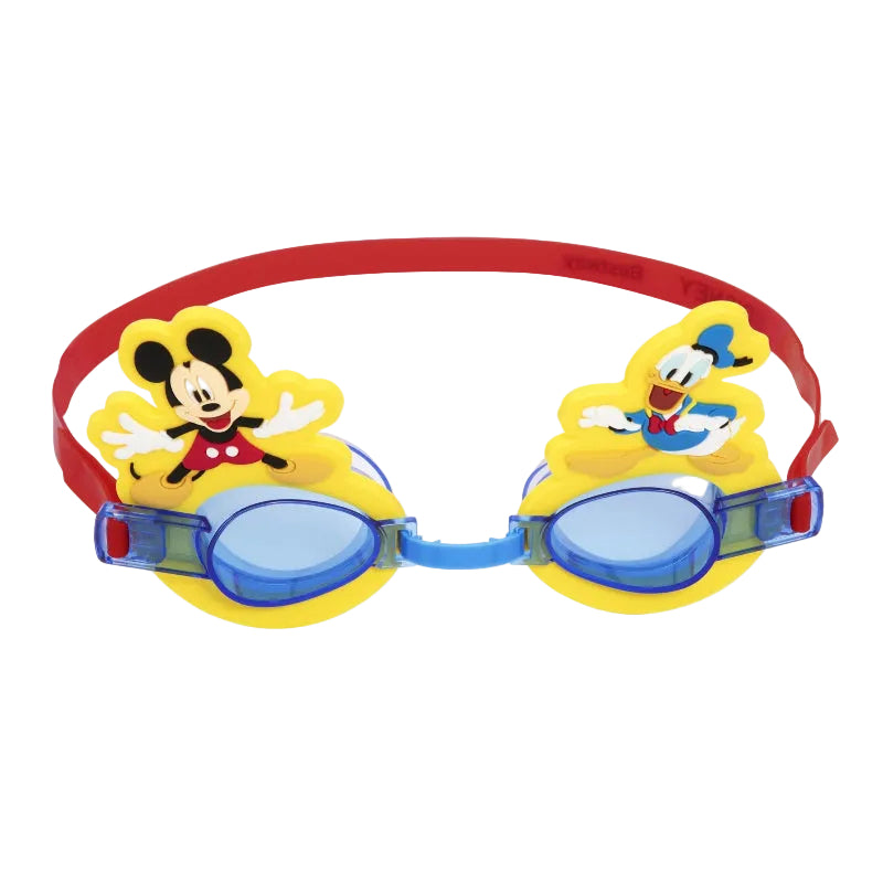 Bestway Deluxe Goggles Mickey (one pair of goggles, 1 assorted character designs) Age 3+
