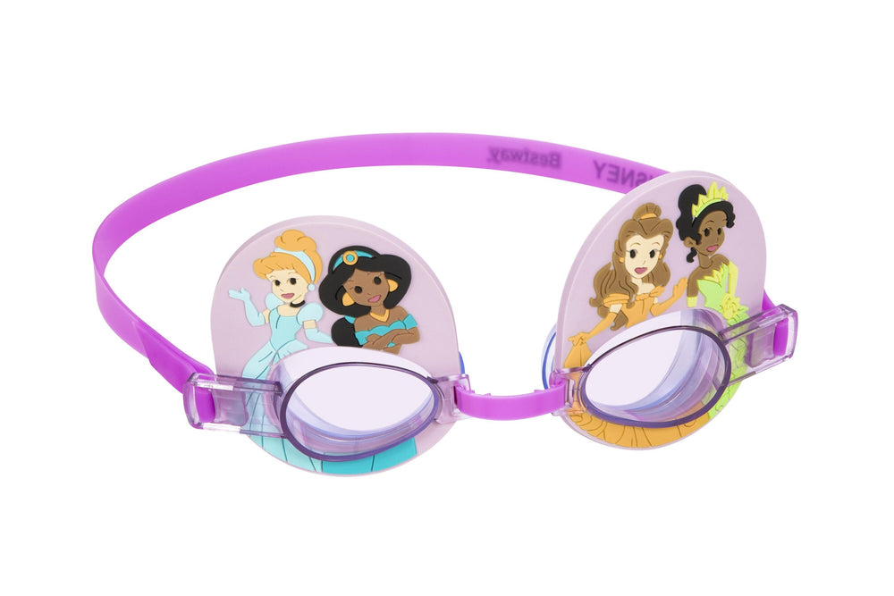 Bestway Deluxe Goggles Disney Princess (one pair of goggles, 1 assorted character designs) Age 3+