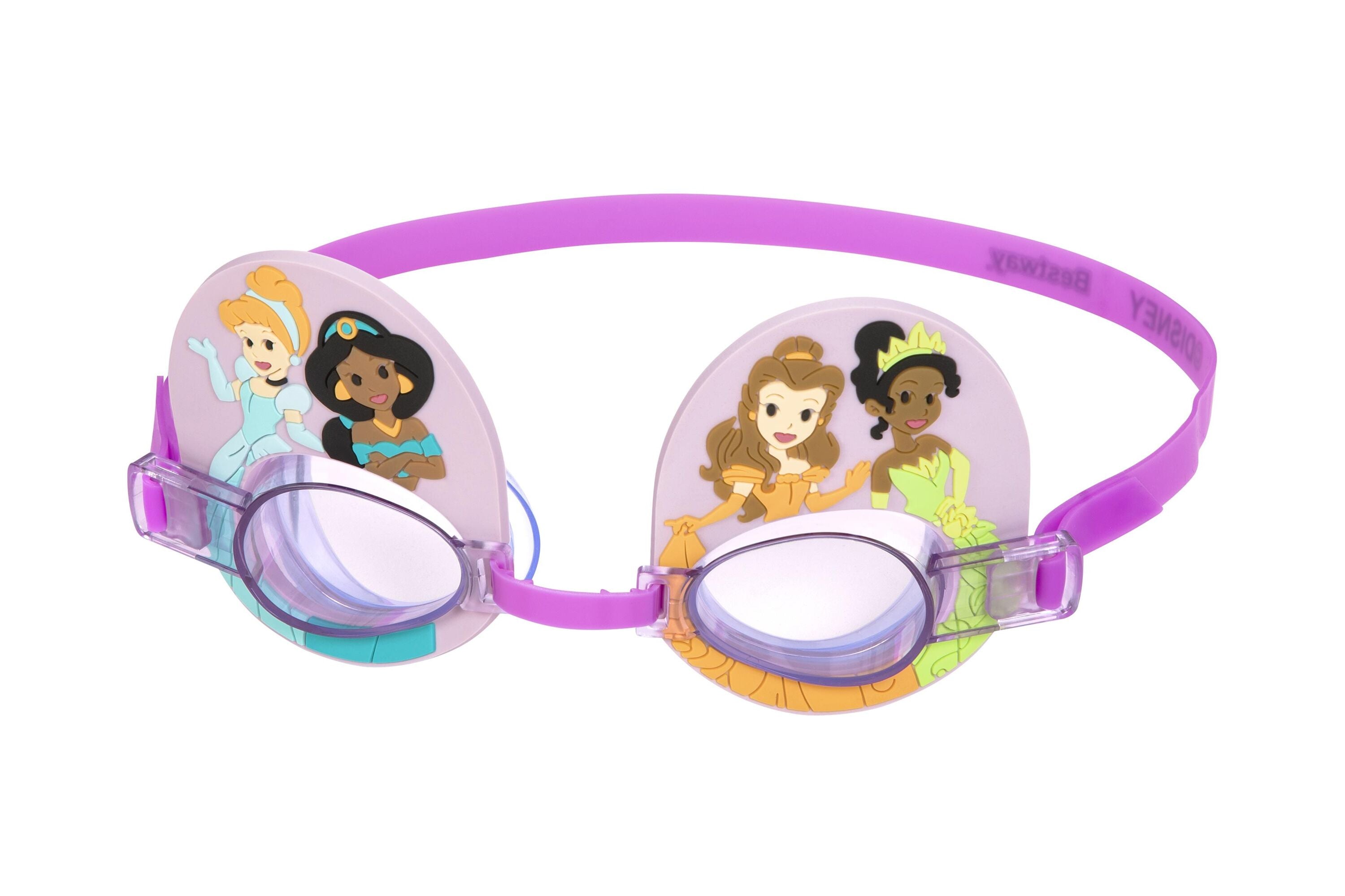 Bestway Deluxe Goggles Disney Princess (one pair of goggles, 1 assorted character designs) Age 3+