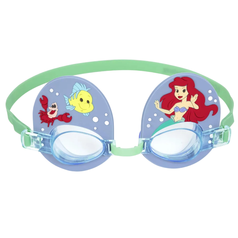 Bestway Deluxe Goggles Ariel (one pair of goggles, 1 assorted character designs) Age 3+