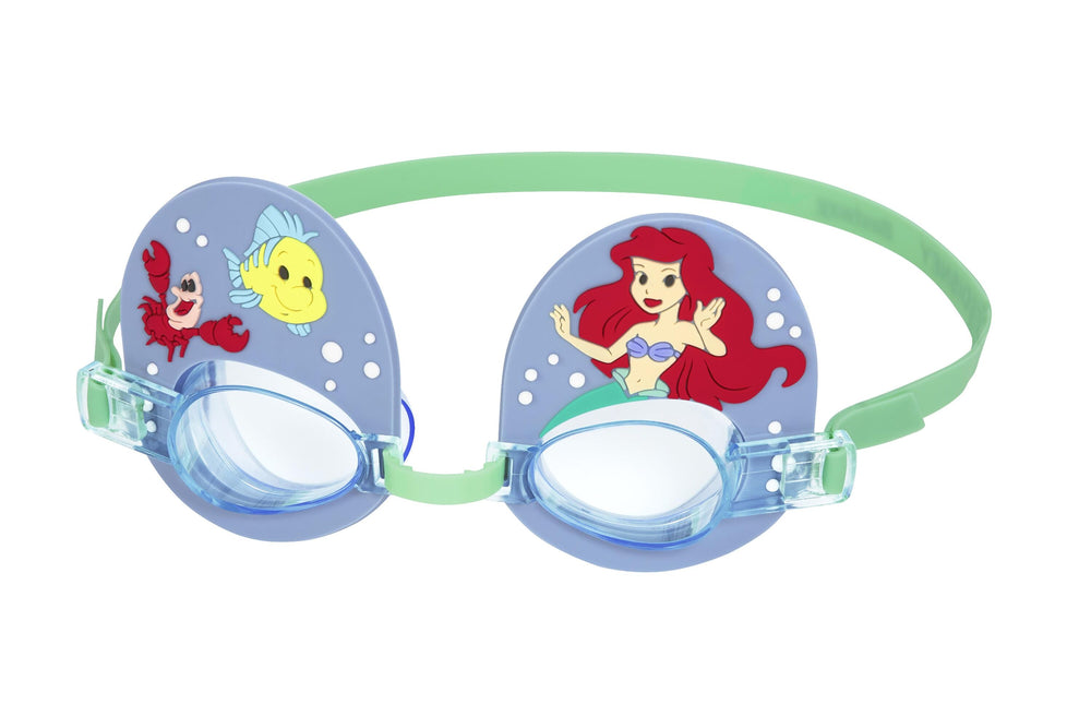Bestway Deluxe Goggles Ariel (one pair of goggles, 1 assorted character designs) Age 3+