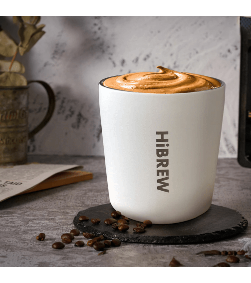 كوب HiBREW سعة 250 مل - أبيض
