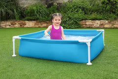 Bestway My First Kids Frame Pool 1.22m x 1.22m x 30.5cm Includes Pool - Age 2+