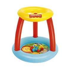 Bestway 89cm x 89cm x 84cm Animal Friends Ball Pit (1 ball pit, 15 play balls, repair patch) Age 2+