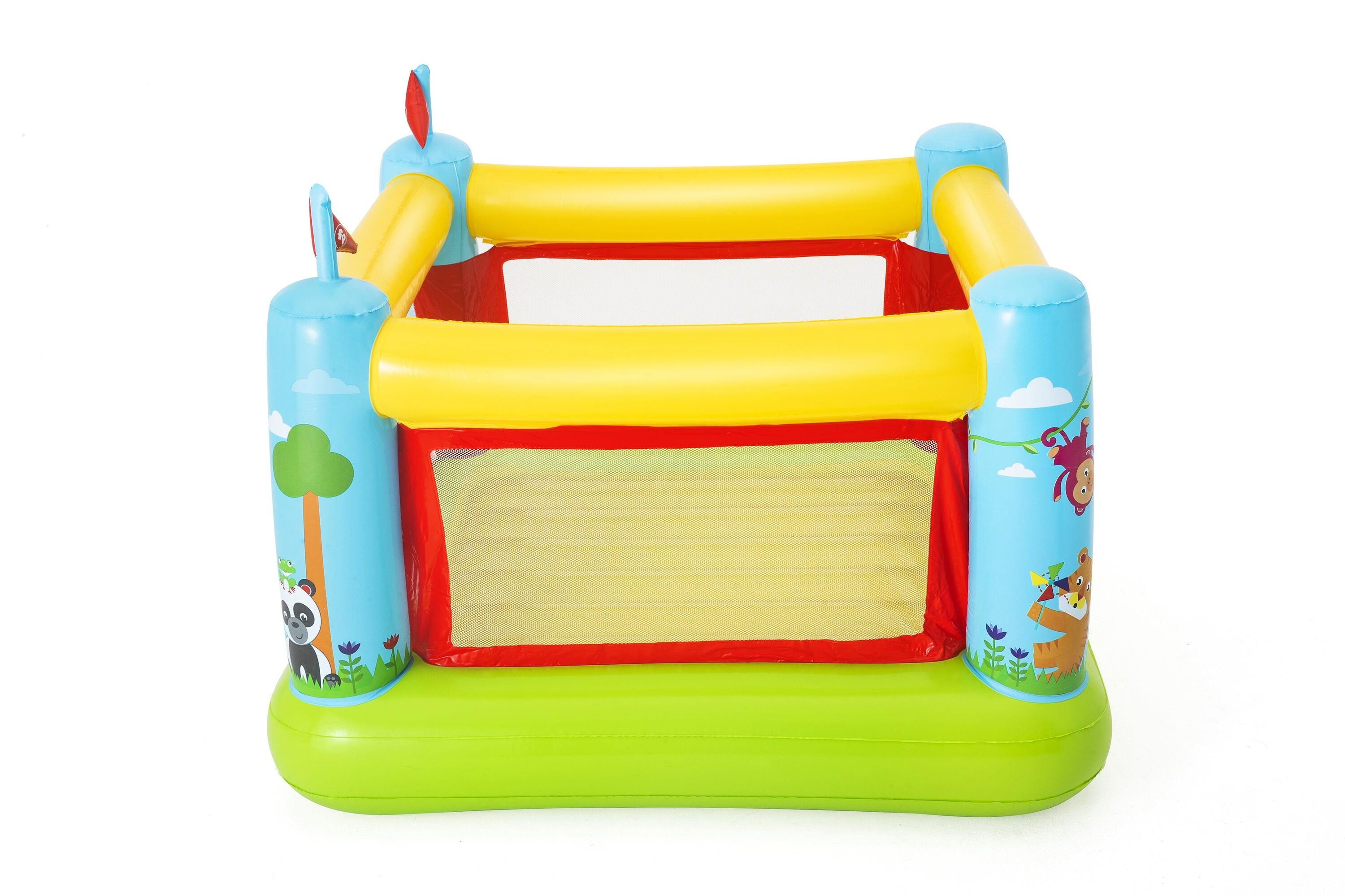 Bestway 1.75M X 1.73M X 1.35M Bouncetastic Bouncer (1 Bouncer,repair patch,4 foot pins) Age 3+