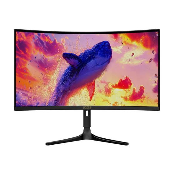 SADES SP-Whale SA-C01U49, 49" 5120×1440 Dual QHD OLED, 240Hz, 0.03ms, HDMI 2.1 Curved Gaming Monitor - Black