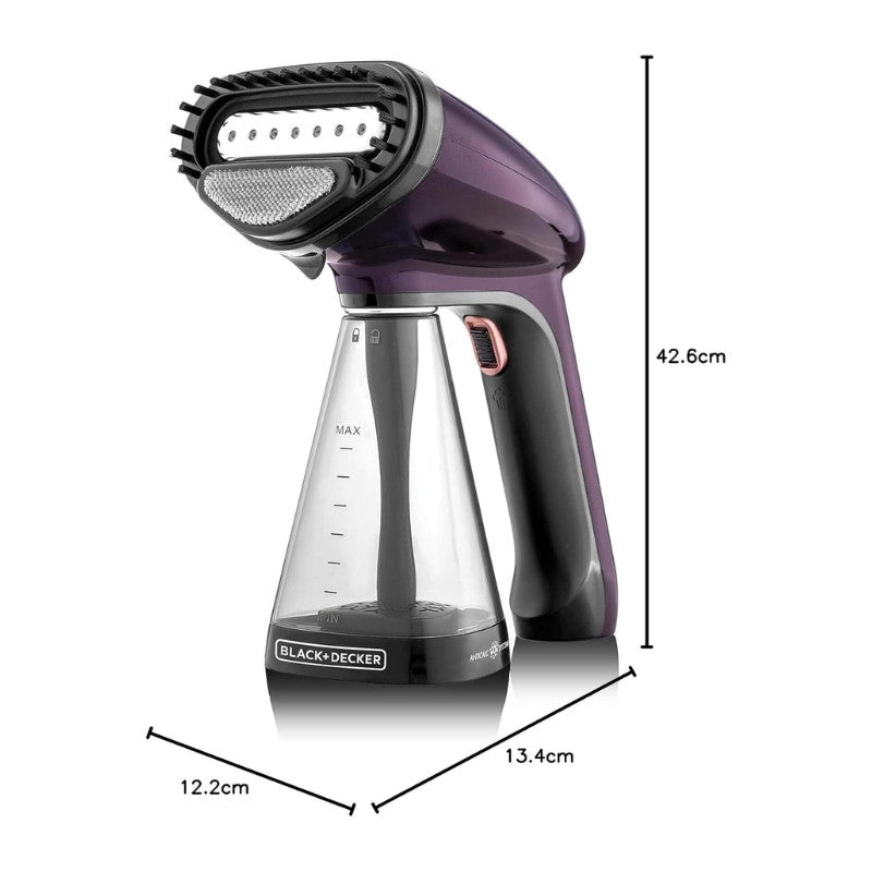 Black & Decker Handheld Garment Steamer 1500W  - HST1500-B5
