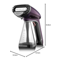 Black & Decker Handheld Garment Steamer 1500W  - HST1500-B5