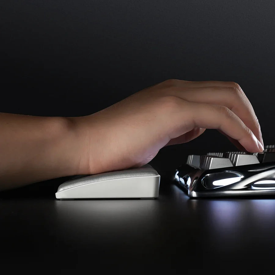 GravaStar 75% Keyboard Wrist Rest Pad - White