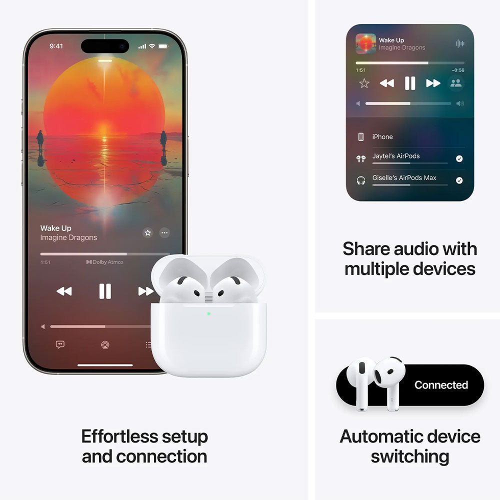 Apple  Airpods 4  Normal - White