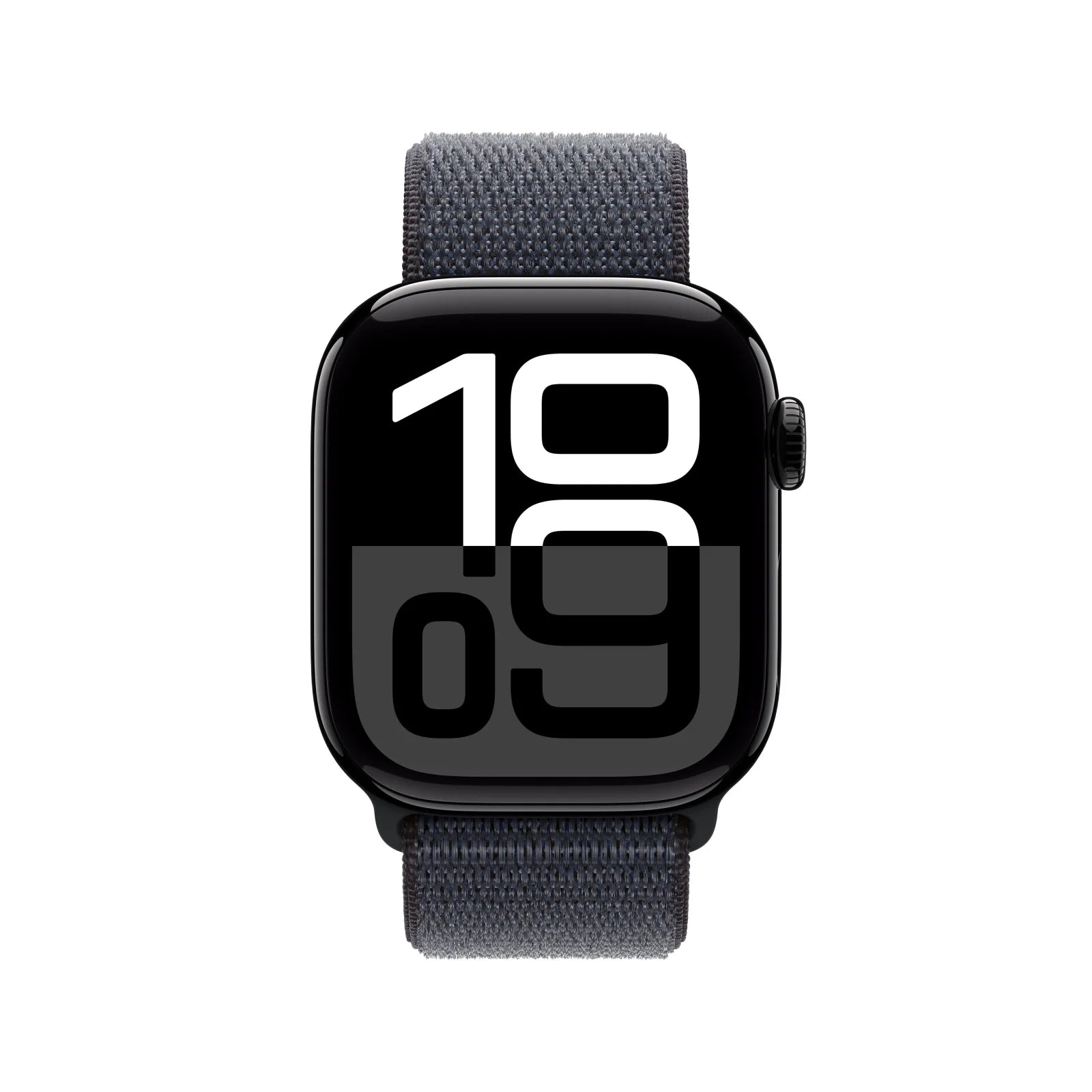APPLE WATCH SERIES 10 GPS 42MM JET BLACK ALUMINIUM CASE WITH INK SPORT LOOP