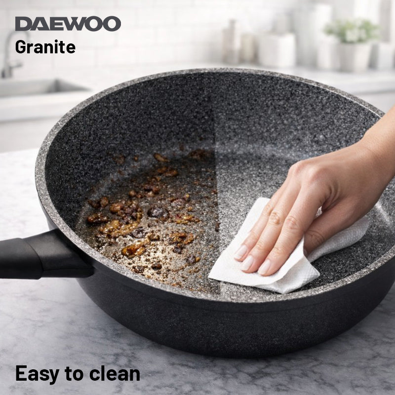 Daewoo 26cm Granite Frying Pan - DASFP26