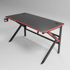 GADGETON D2105 – Y-Shaped RGB Flowing Light Gaming Desk (Size: 120*60*74cm) - Black