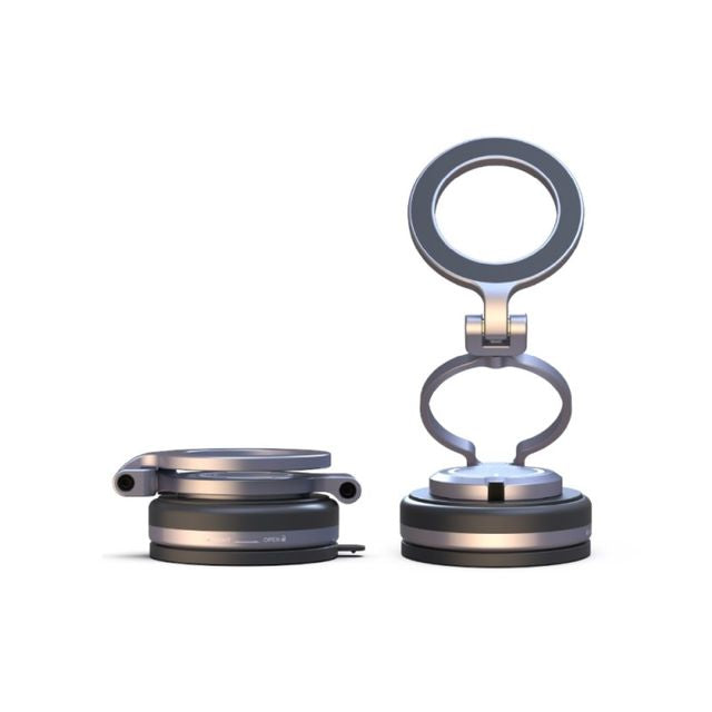 TORRII M2 Pro 360° Vacuum Suction Magnetic Phone Mount – Gray