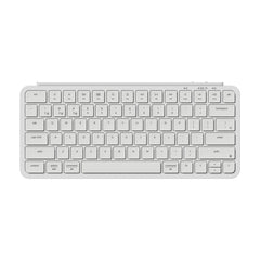 Keychron B1 Pro Ultra-Slim Wireless 75% ZMK Custom Keyboard for Win & Mac - White, Arabic